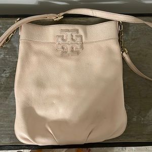 Tory Burch light pink purse